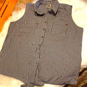 Anne Klein sleeveless blouse